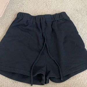 high waisted lounge shorts